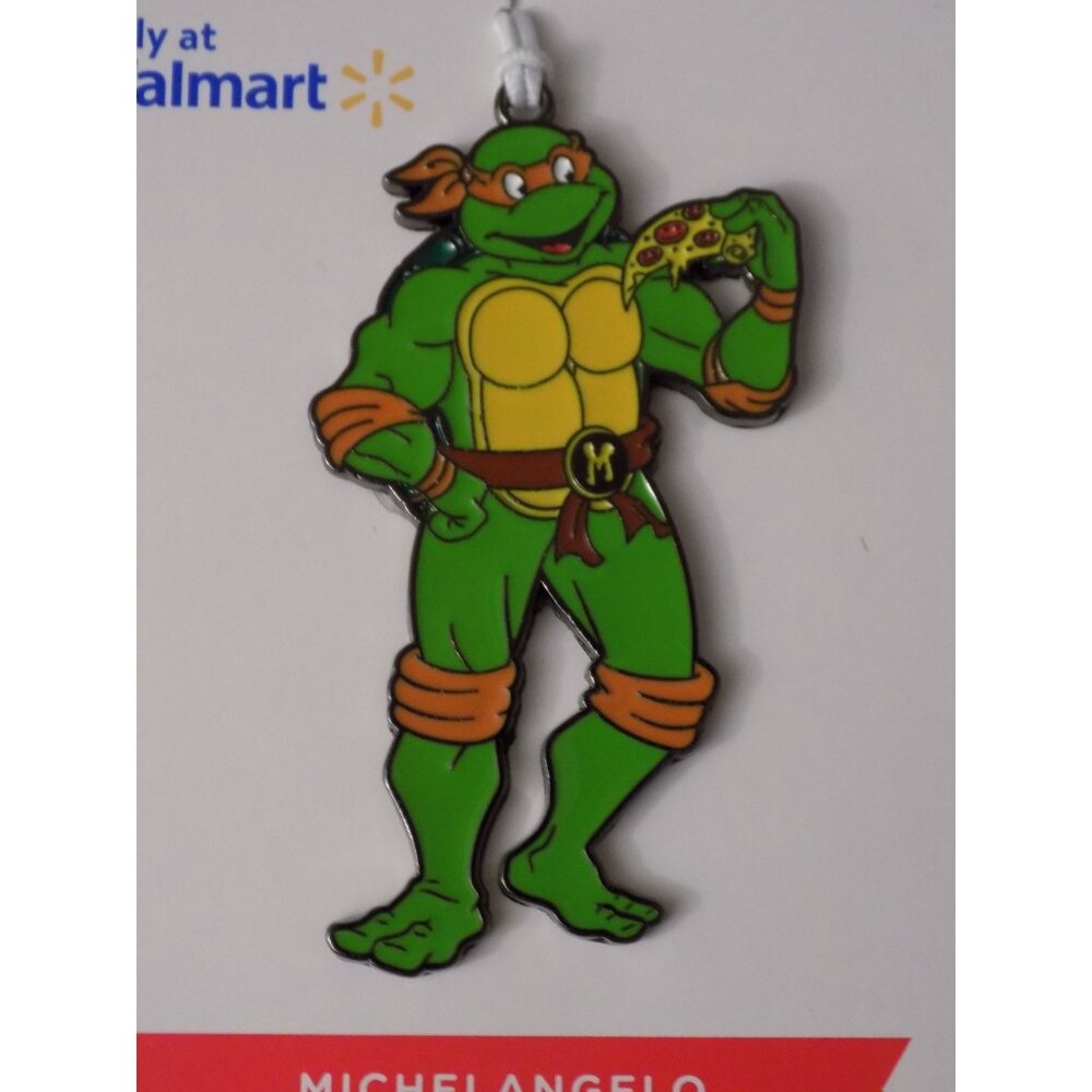 Hallmark Keepsake Teenage Mutant Ninja Turtles TMNT Michelangelo Ornament Charm - Picture 2 of 2
